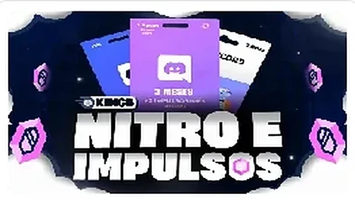 Discord Nitro Gaming — 3 meses + 14 impulsos