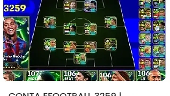 eFootball Mobile — Conta top com lendas e épicos
